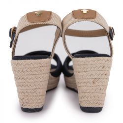 Sandale compense navy 5390010001 t36/40 Femme TOM TAILOR