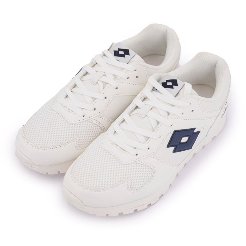 Baskets blanc et bleu runner plus Homme LOTTO a prix degriffe