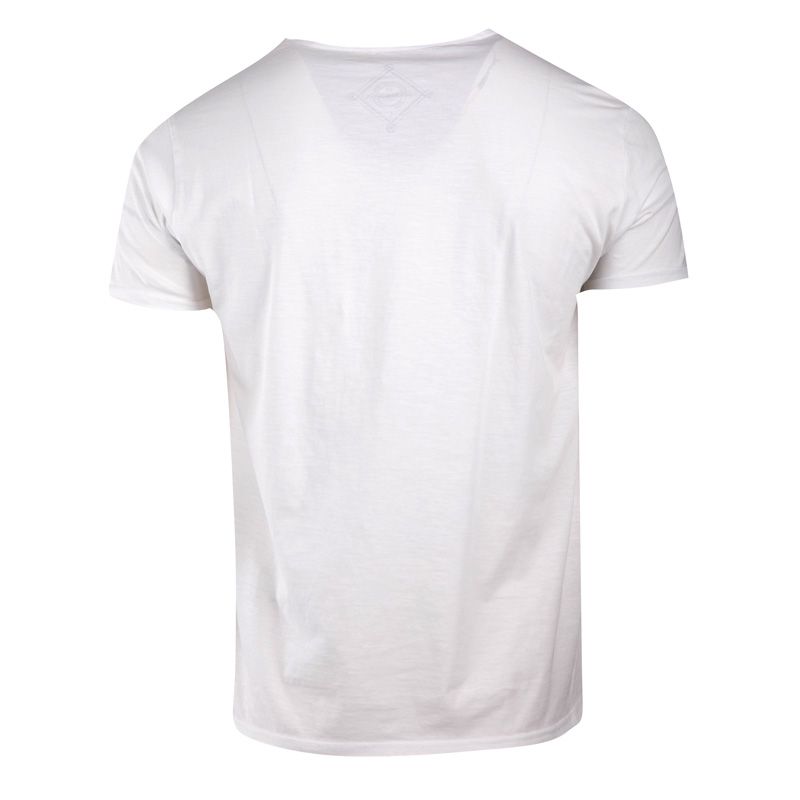 Tee shirt mc col v slub 100 % coton assor 24 myke-a Homme BLAGGIO