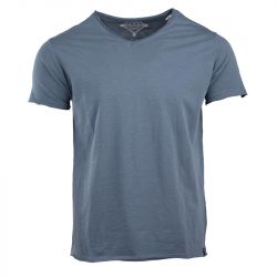 Tee shirt mc col v slub 100 % coton assor 24 myke-a Homme BLAGGIO
