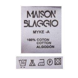Tee shirt mc col v slub 100 % coton assor 24 myke-a Homme BLAGGIO Tee shirt mc col v slub 100 % coton assor 24 myke-a Homme BLAGGIO
