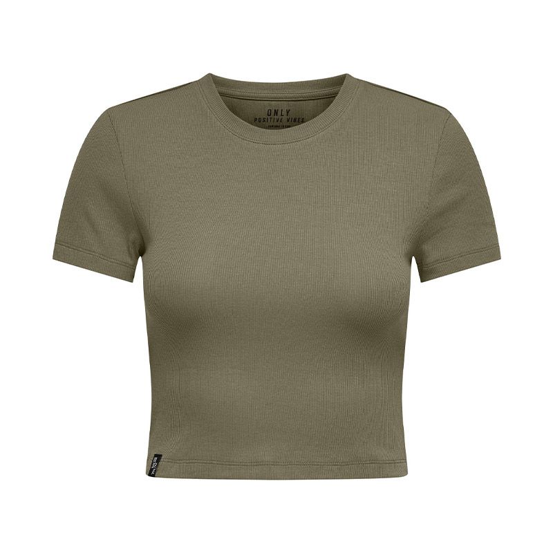Haut mc col rond onlbetty noir 15311891 3954 Femme ONLY