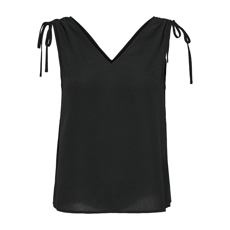 Haut sm onlnova life lux solid black 15322723 4062 Femme ONLY