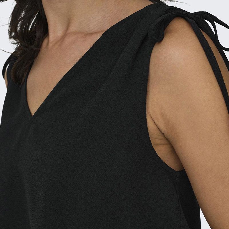 Haut sm onlnova life lux solid black 15322723 4062 Femme ONLY