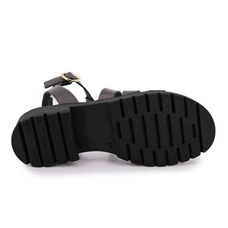 Sandale tobo noir t36-41 c330207 Femme LES TROPEZIENNES PAR M.BELARBI