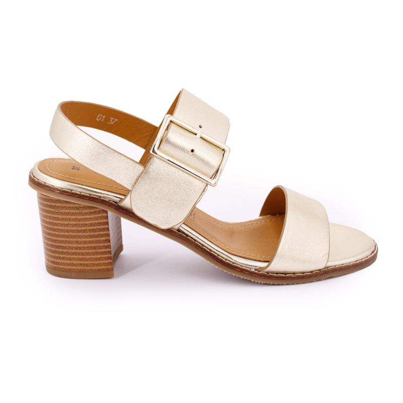 Sandale mimi-ss23-01 m gold - sheep electra-a t35-41 Femme PIERRE CARDIN