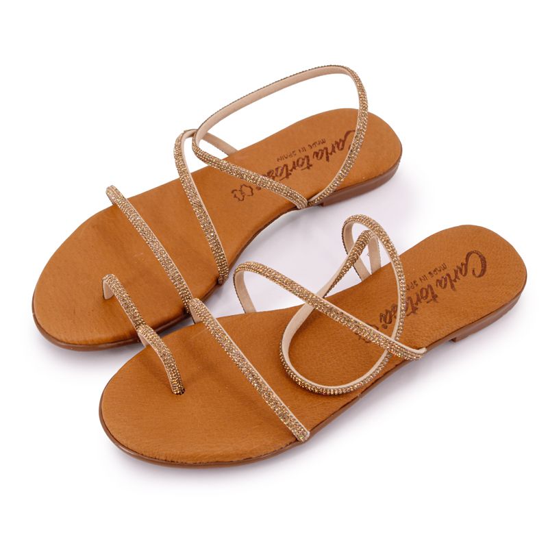 Sandales cristale bronce 12543 36/41 Femme CARLA TORTOSA Sandales cristale bronce 12543 36/41 Femme CARLA TORTOSA