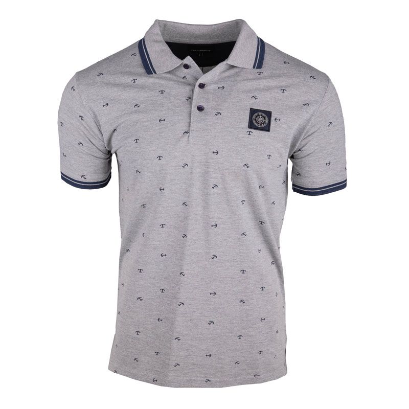 Polo homme mc ecusson ancre victor Homme TED LAPIDUS