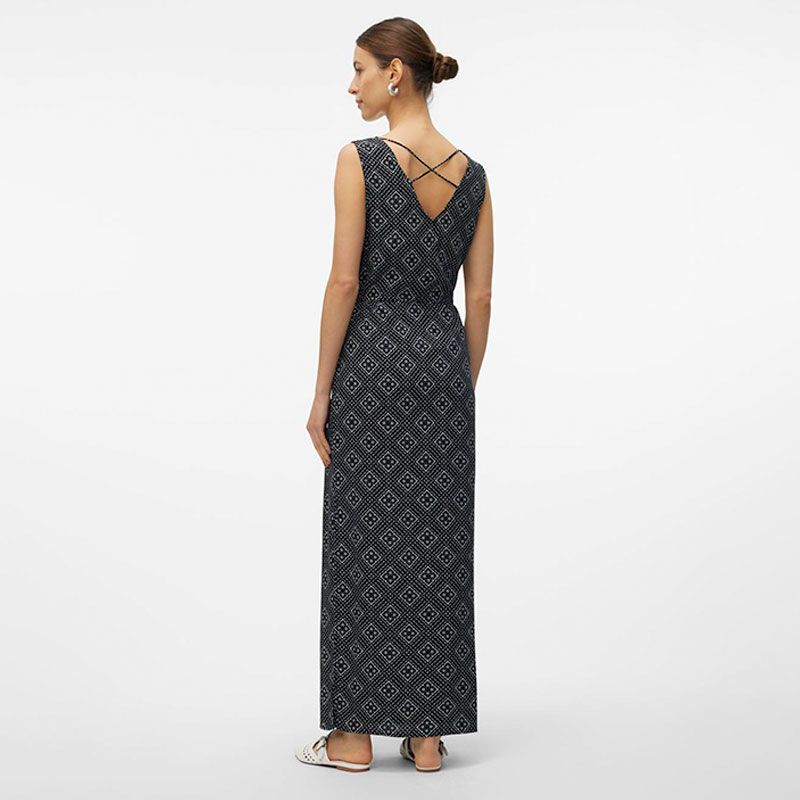 ROBE LONGUE VMEASY JOY BLACK TIA 10286770 4064