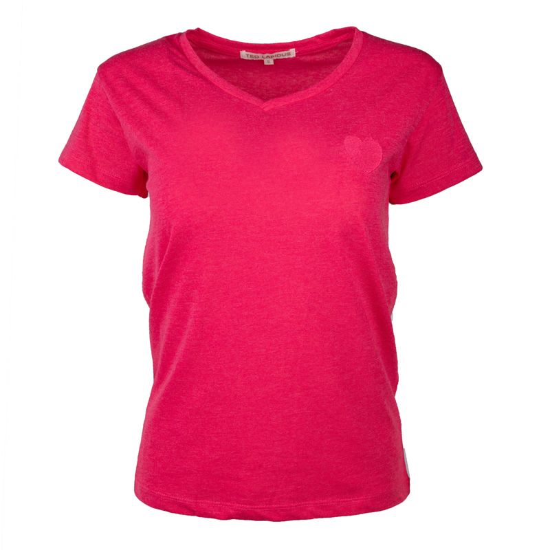 Tee shirt amelia col v cŒur Femme TED LAPIDUS