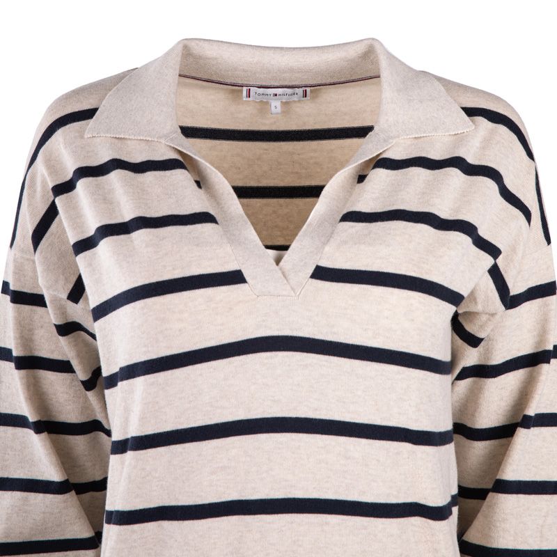 Polo manche longue femme tommy hilfiger sale