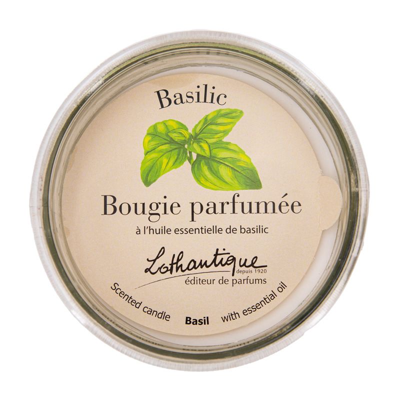 Bougie huiles essentielles 700g basilic bgheba7 Mixte LOTHANTIQUE