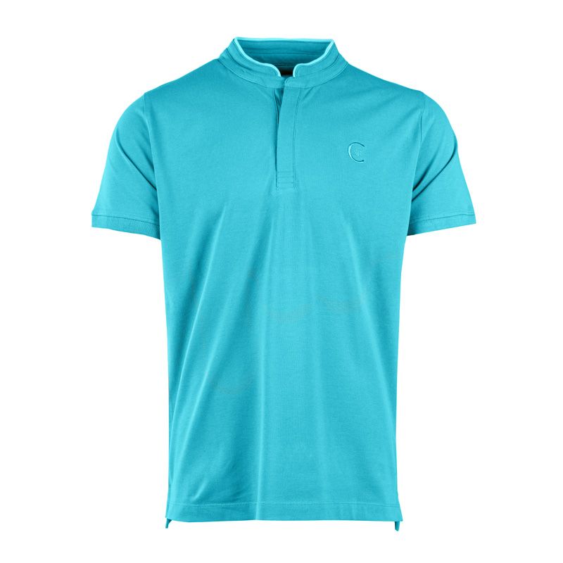 Polo manches courtes col mao firenza Homme CERRUTI