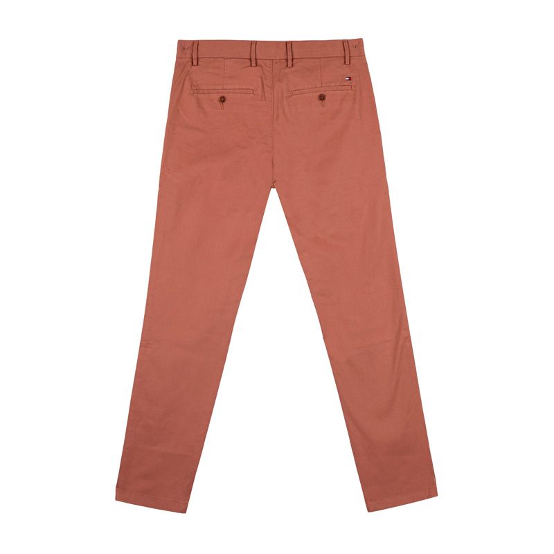 Pantalon en toile slim marron Homme TOMMY HILFIGER Pantalon en toile slim marron Homme TOMMY HILFIGER