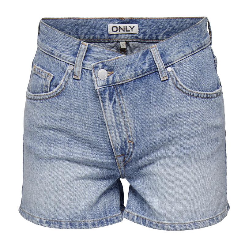 Short dnm light blue denim onlriga eaven 15286886 4081 Femme ONLY