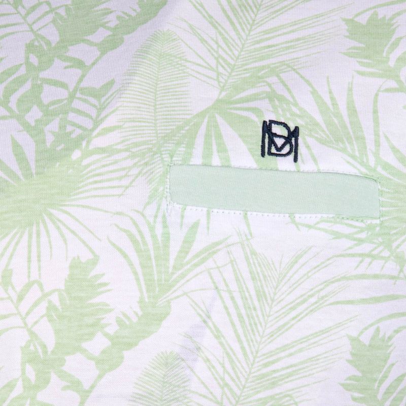 Tee shirt à fleurs tropicales mogador Homme BLAGGIO Tee shirt à fleurs tropicales mogador Homme BLAGGIO