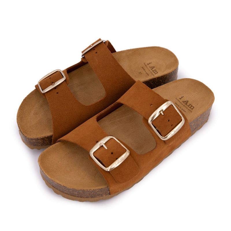 Mule double brides muskat suede 6497-s 36/41 Femme I AM Mule double brides muskat suede 6497-s 36/41 Femme I AM