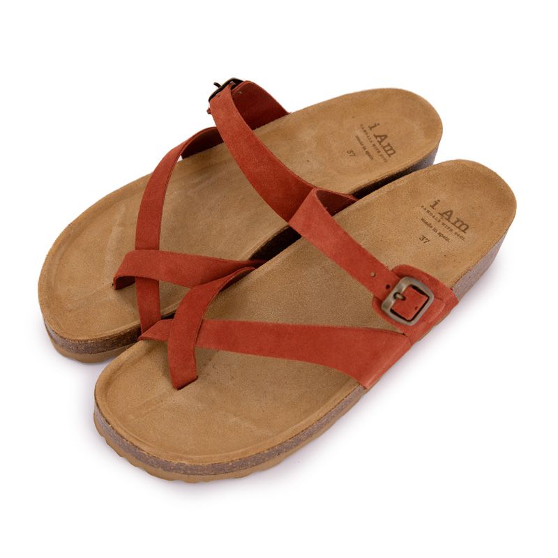 Inter Bios Sandales Femme Avec Entredoigt Sandale Entre-Doigt Koak