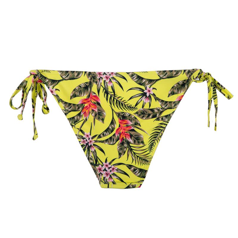 Maillot De Bain 2 Pièces Tropical Rose Et Bleu Femme HAUTE PRESSION Rose - Prêt-à-Porter