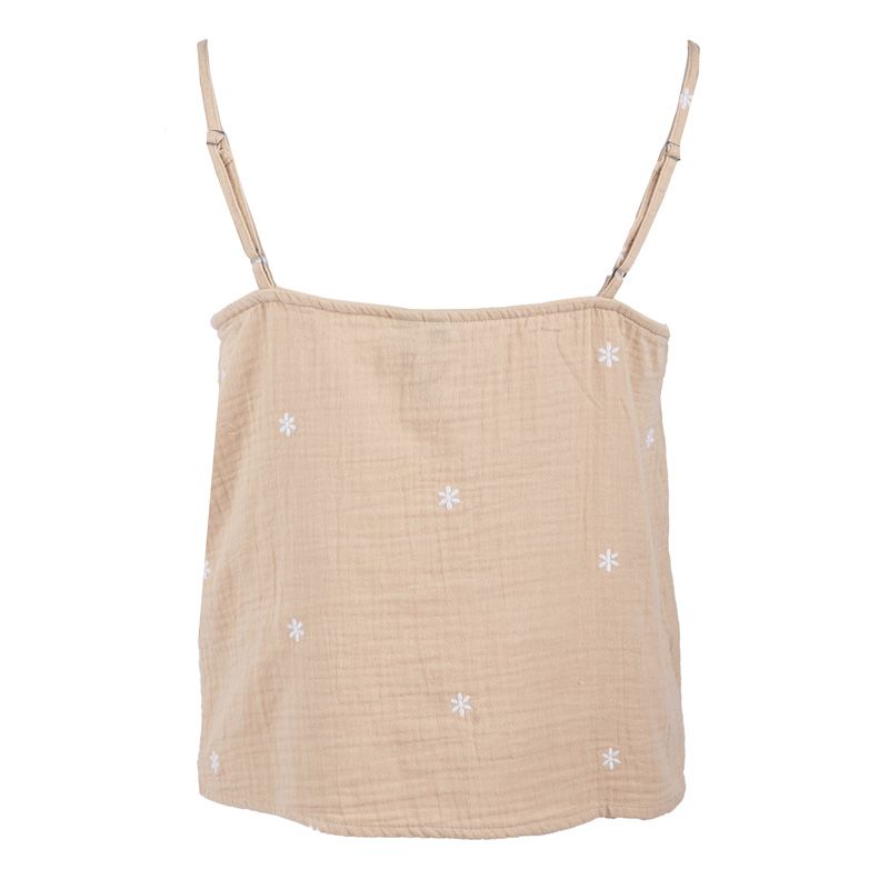 Slip top safari bright white em pcmaya Femme PIECES Slip top safari bright white em pcmaya Femme PIECES