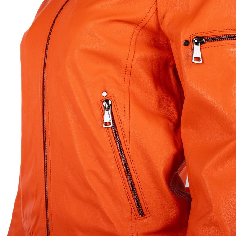 Blouson dating orange Femme OAKWOOD Blouson dating orange Femme OAKWOOD