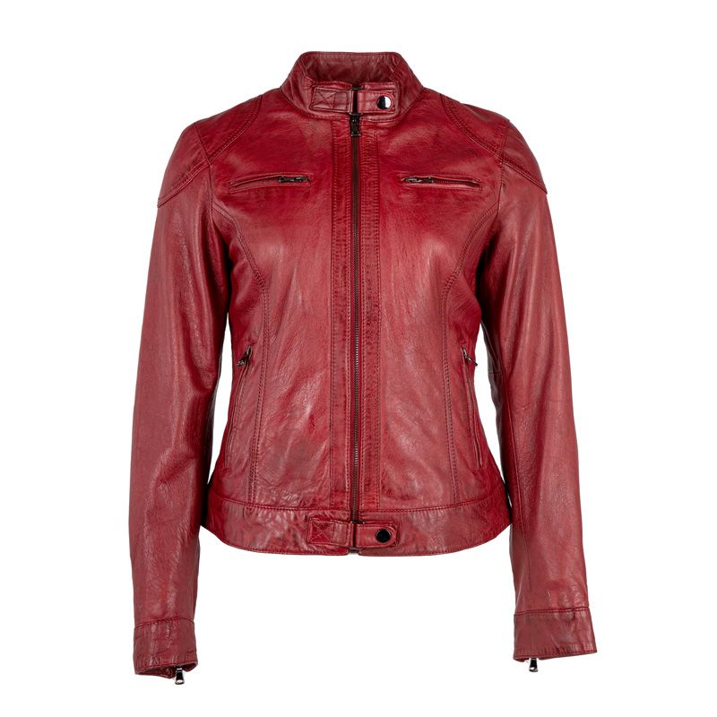 Blouson lina 6 rouge Femme OAKWOOD