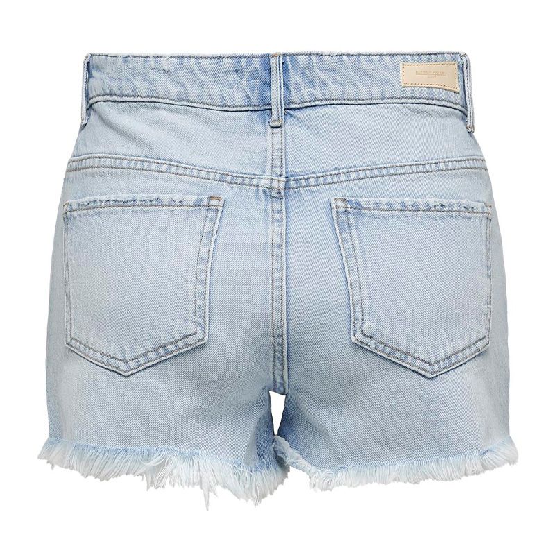 Short light blue denim onlpacy hw rhinestone dnm shorts azg 15319104 4 Femme ONLY