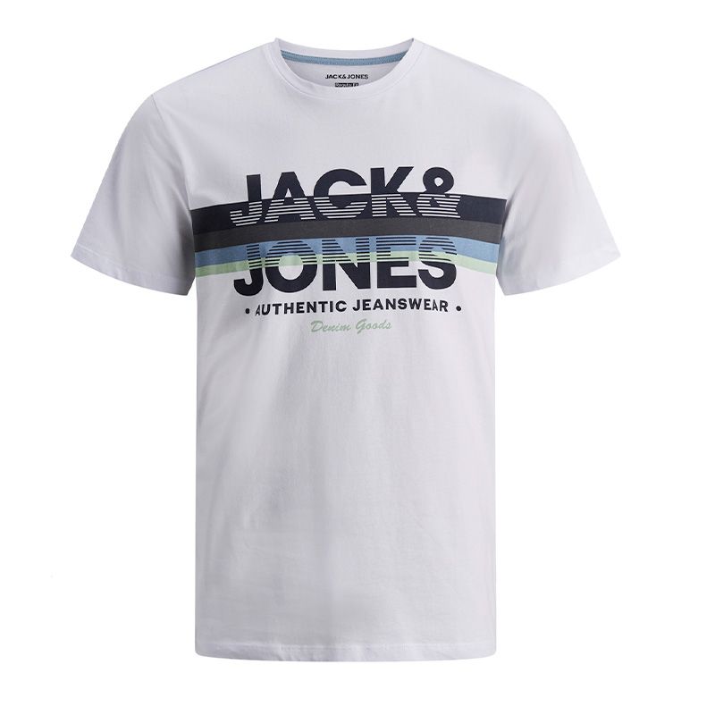 Jwhdry tee ss crew neck black 12263410-4058 Homme JACK & JONES