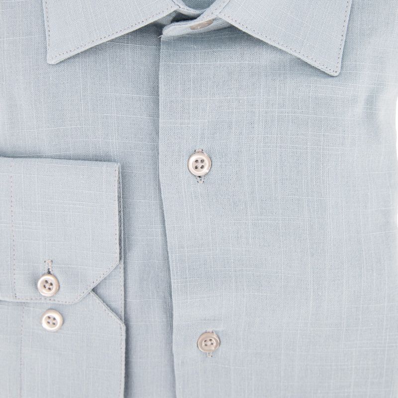 Chemise ml col noir regular fit bil502linreg s/xxl Homme BILL TORNADE