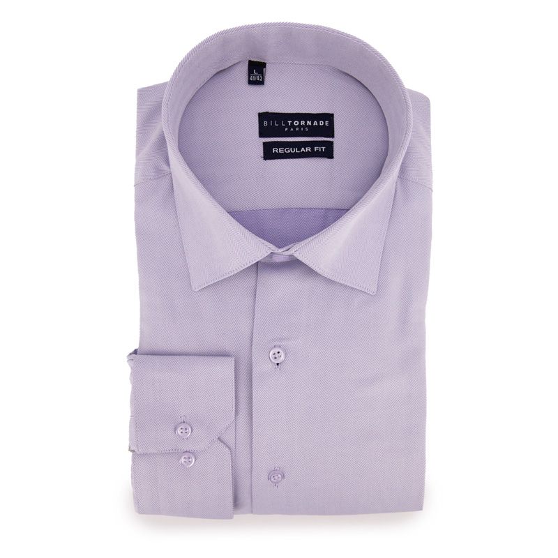 Chemise ml col 15 regular fit bill0857 s/xxl Homme BILL TORNADE