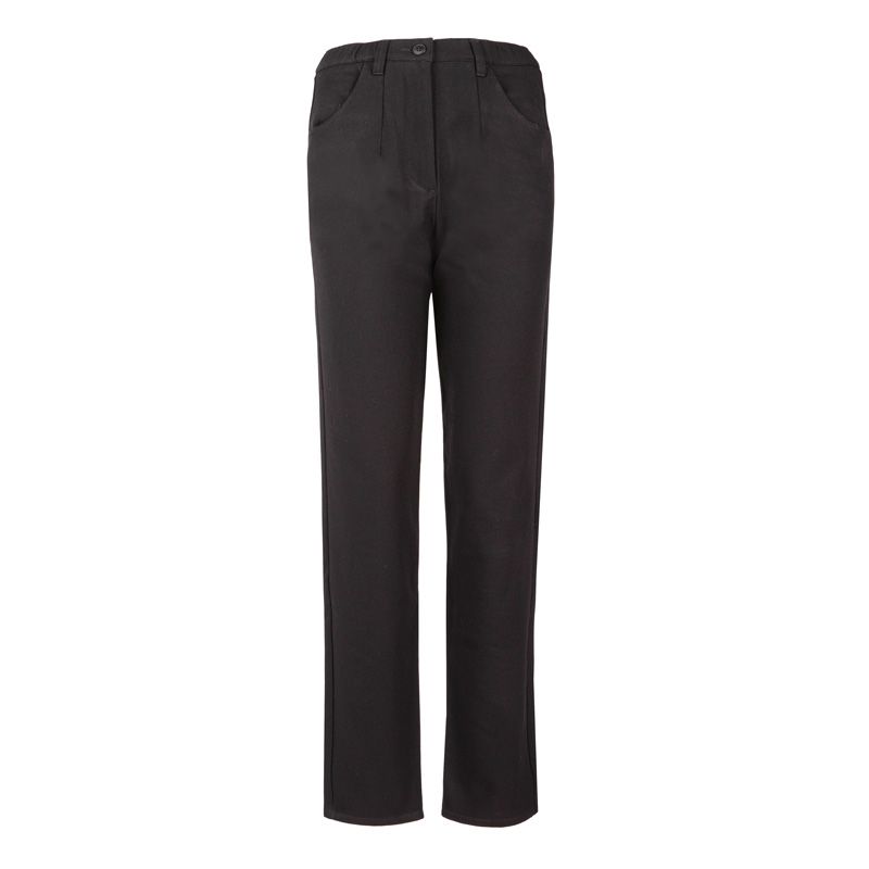 Pantalon droit noir tum10ae21 Femme AMERICAN VINTAGE