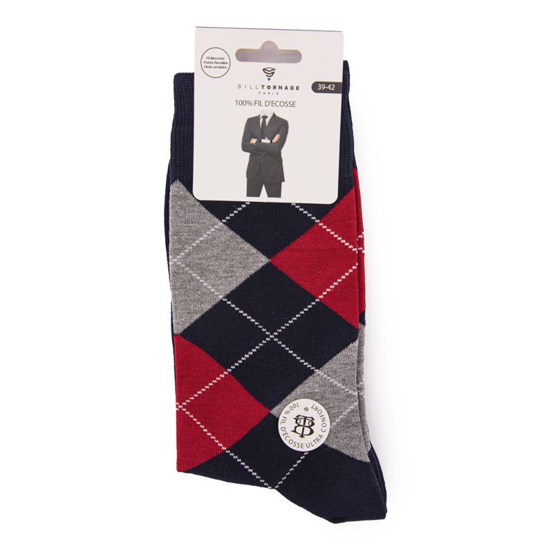 Chaussettes fil d'ecosse bill tornade fantaisie 20140 Mixte BILL TORNADE