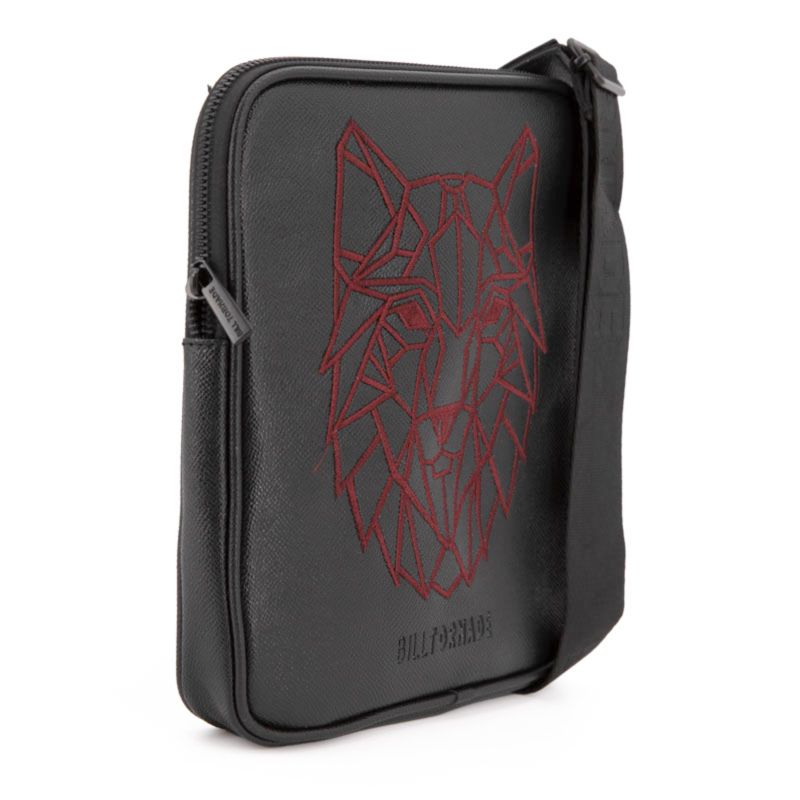 Sacoche plate safiano2 bill tornade 22199 22x25x2 Homme BILL TORNADE