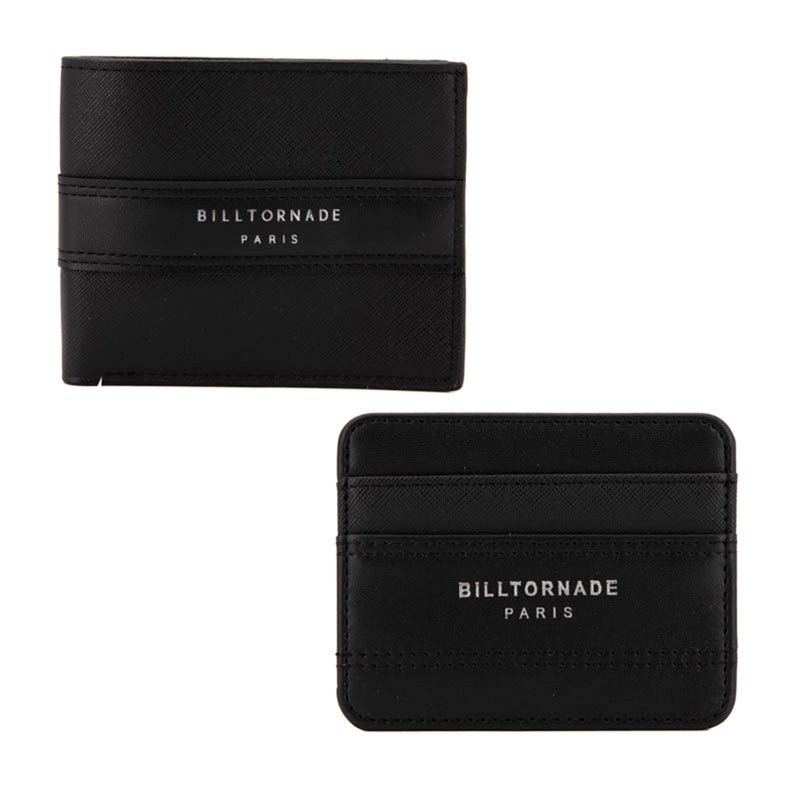 Coffret bill tornade porte feuille+ porte carte pu 03526 Homme BILL TORNADE