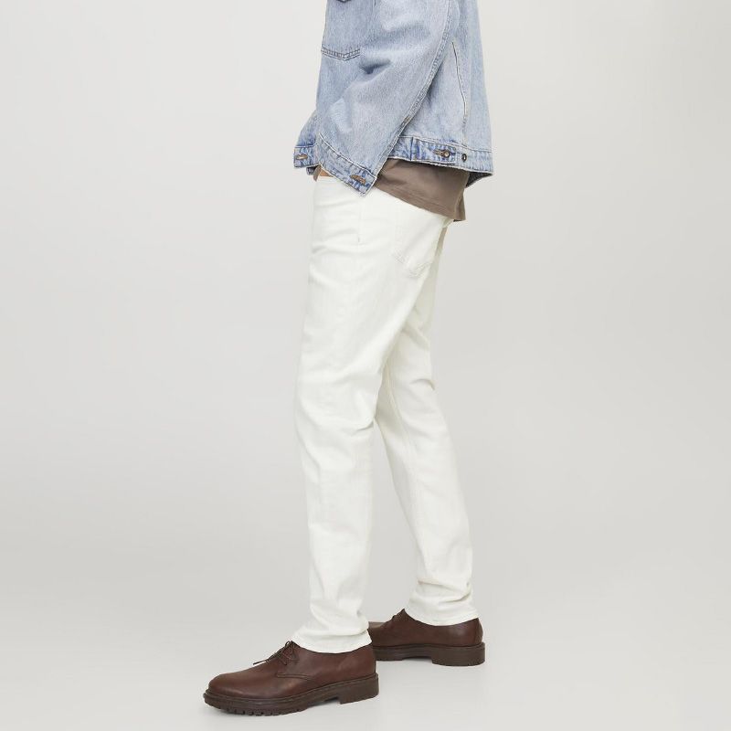Jeans lily white jjiglenn jjevan 12253109 4263 Homme JACK & JONES Jeans lily white jjiglenn jjevan 12253109 4263 Homme JACK & JONES