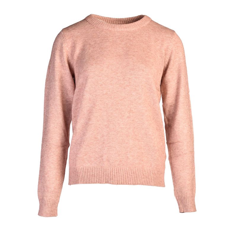 Pull ml col rond viril noos ash rose 14054177 4173 Femme VILA