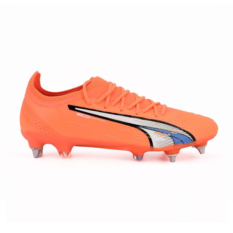 Baskets ultra ultimate orange a crampons Homme PUMA a prix degriffe