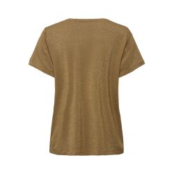 Tee shirt mc toasted coconut onlharly ss uneck top cs jrs outle 153233 Femme ONLY