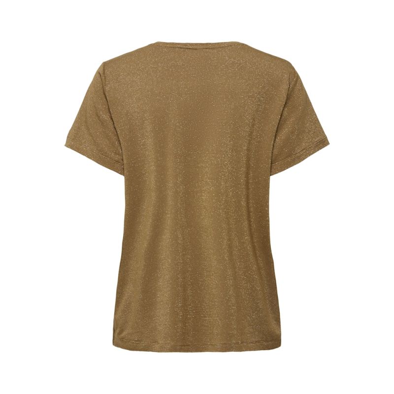 Tee shirt mc toasted coconut onlharly ss uneck top cs jrs outle 153233 Femme ONLY