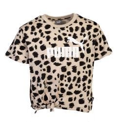 Tee shirt imprimé tacheté à nouer Fille, Enfant PUMA Tee shirt imprimé tacheté à nouer Fille, Enfant PUMA