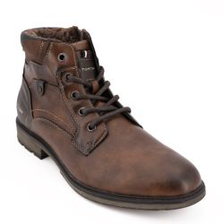Bottine fourre cognac 638041001 40/45 Homme TOM TAILOR Bottine fourre cognac 638041001 40/45 Homme TOM TAILOR