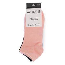 7 paires de socquettes rafika t 36/38 - 39/41 Femme MINELLI