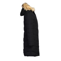Parka longue à capuche Julie noire Femme PARAGOOSE