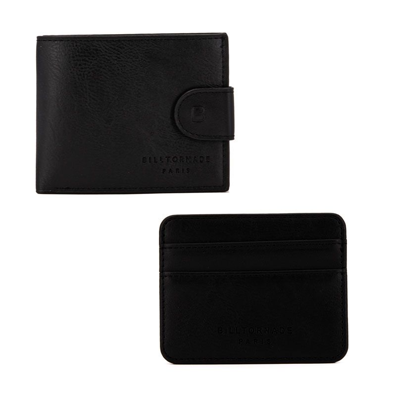 Coffret bill tornade porte feuille+ porte carte pu 03526 Homme BILL TORNADE