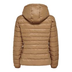 Veste matelasse capuche onltahoe noos toasted coconut 15156569 4157 Femme ONLY