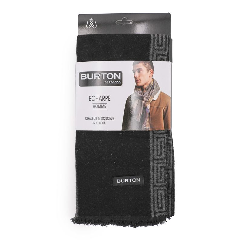 Jassim echarpe homme 30x180cm Homme BURTON OF LONDON