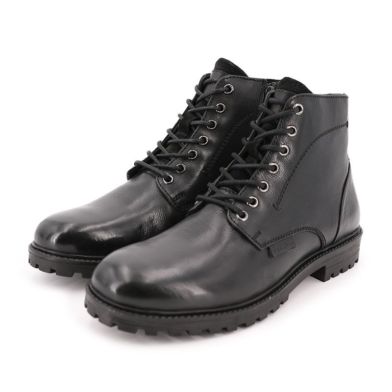 Bottine a lacets noire 71548 Homme DEELUXE 74 Bottine a lacets noire 71548 Homme DEELUXE 74