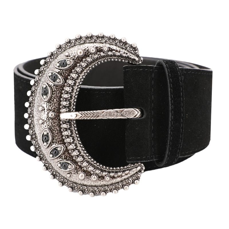 Ceinture cuir ana noire r02t920w Femme DEELUXE 74