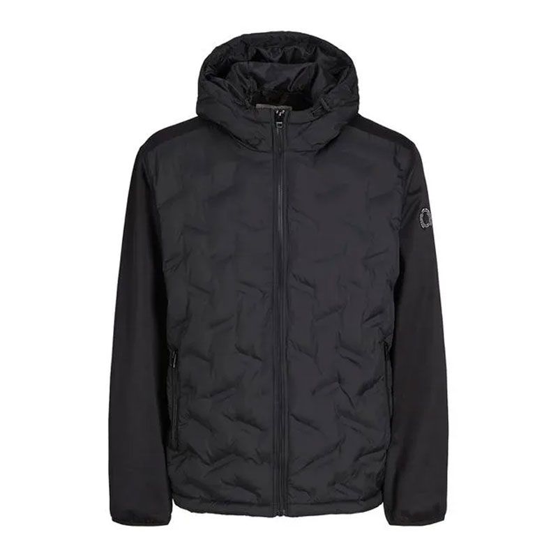 Veste noire jwhmulti heat hybrid jacket 12262056 4116 Homme JACK & JONES