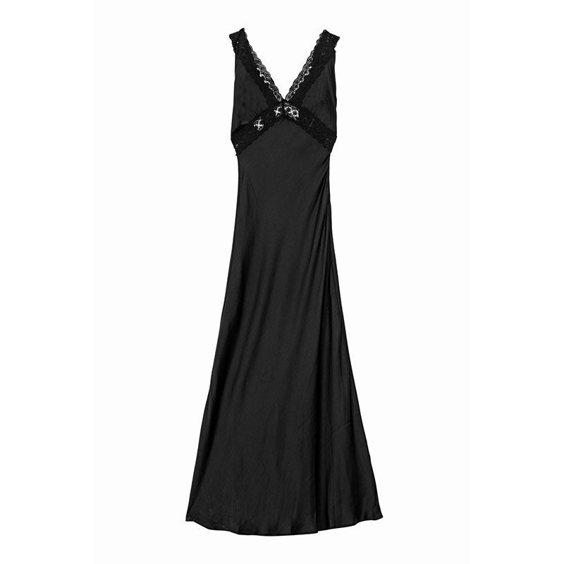 Robe delaney noir Femme LA PETITE ETOILE